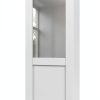 JUJUBON Interior French Door Slab Tempered Glass MDF-1