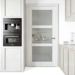 CRUTOP Solid Core MDF Glass Door Modern Interior Slab-0