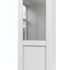 JUJUBON Interior French Door Slab Tempered Glass MDF-1