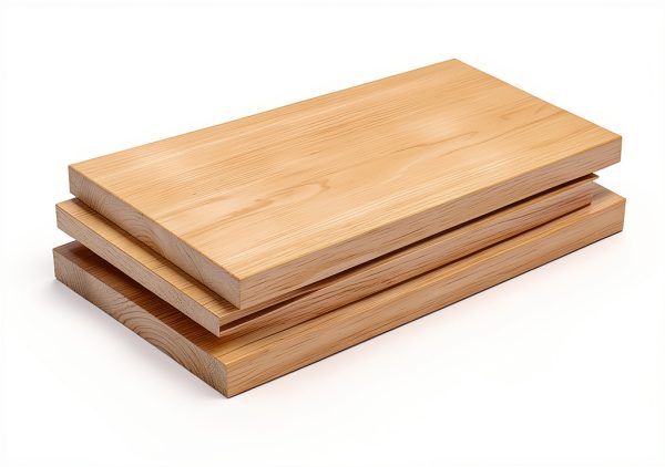 WIN STELLAR Clear Glass Door Panel Modern MDF-4