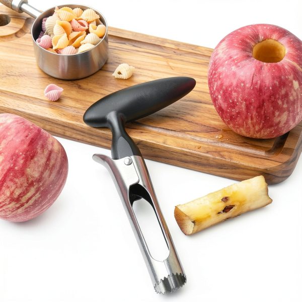 Apple Corer XZZWLL Stainless Steel Ergonomic Kitchen Tool-7