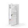 JUJUBON Interior Door Frosted Glass White MDF Slab-7