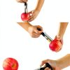 Apple Corer XZZWLL Stainless Steel Ergonomic Kitchen Tool-3