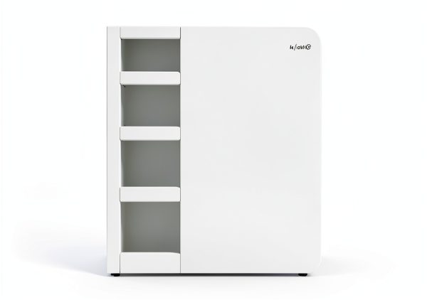 SMARTSTANDARD White Glass Pantry Door Modern Solid Core-6