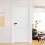 JUJUBON Interior French Door Slab Solid Panel MDF-0