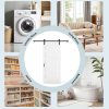 JUBEST Sliding Barn Door 36x84 Primed MDF Space Saving-7