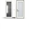 JUJUBON Single Door Pantry Door 32x80 Solid Core-3