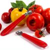 Norpro Tomato Corer Stainless Steel Red Kitchen Tool-2