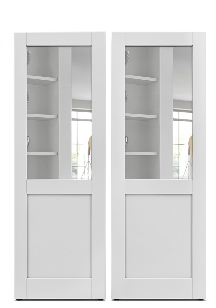 JUJUBON Double Doors installed in a bedroom setting