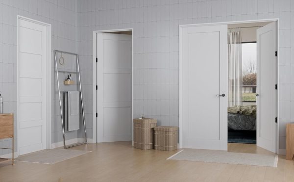 JUJUBON Interior French Door Slab Solid Panel MDF-6