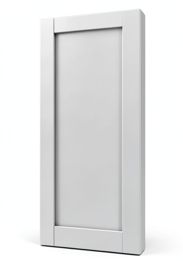 JUJUBON Solid Core MDF Interior Door Slab Shaker Style-1