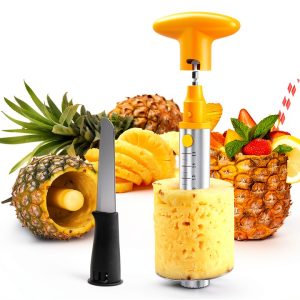YYP Pineapple Corer Stainless Steel Detachable Knife Manual-0