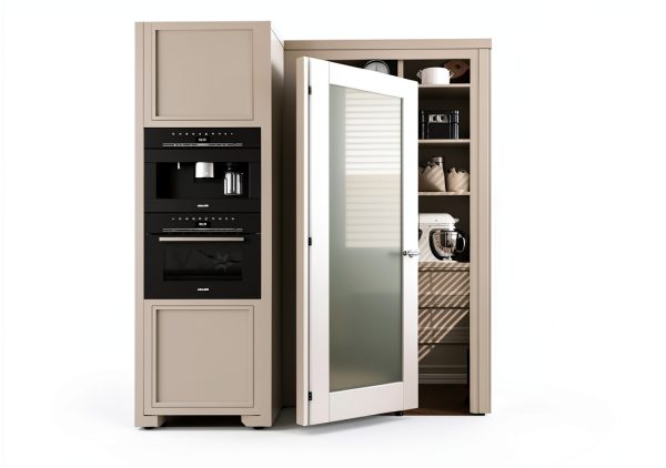 CRUTOP Primed White Interior Door Solid Core MDF Modern-6