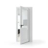 JUJUBON Interior French Door Slab Tempered Glass MDF-7