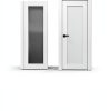 Interior French Door JUJUBON Natural Pine Slab-2