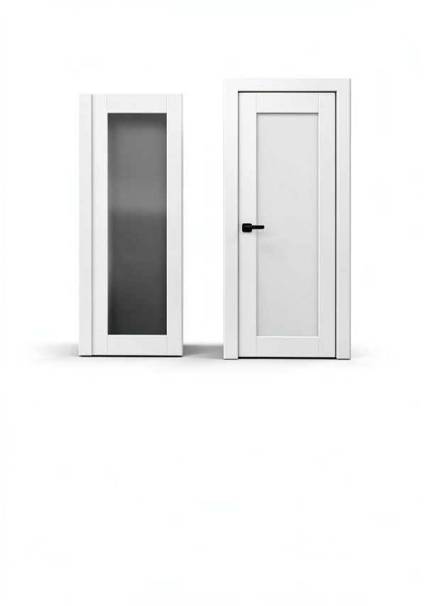 Interior French Door JUJUBON Natural Pine Slab-2