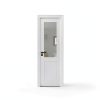 JUJUBON Interior French Door Slab Tempered Glass MDF-0