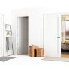 JUJUBON Solid Core MDF Interior Door Slab Shaker Style-6