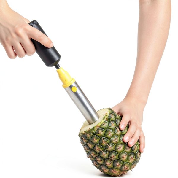YYP Pineapple Corer Stainless Steel Detachable Knife Manual-5