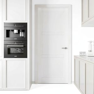 CRUTOP Solid Core Door Panel 32x80 Modern White-0