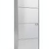 vidaXL Black Glass Interior Door Modern Aluminum Frame-2