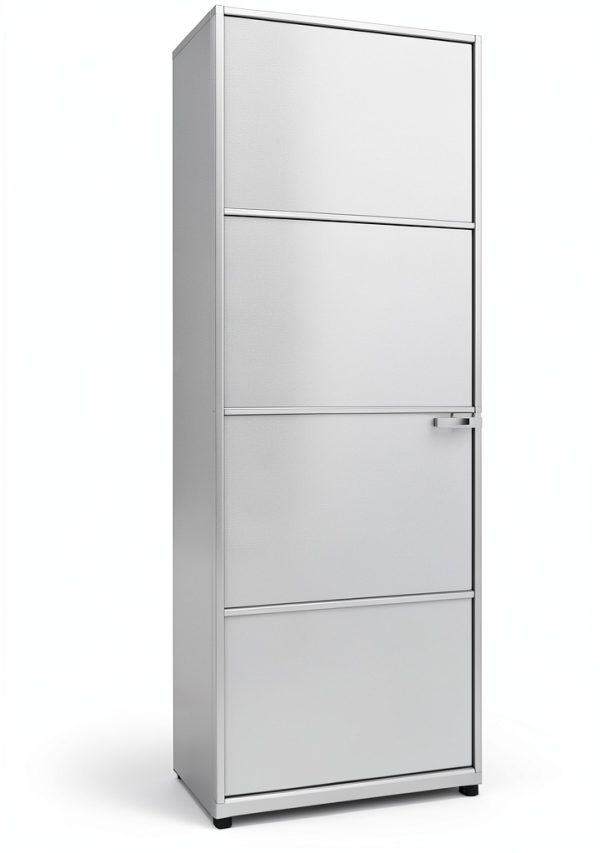 vidaXL Black Glass Interior Door Modern Aluminum Frame-2