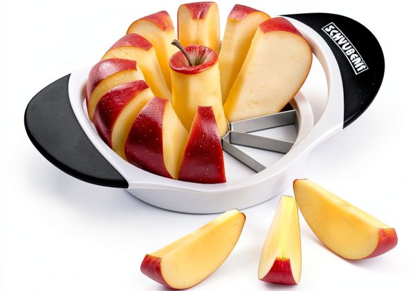 SCHVUBENR Apple Slicer Stainless Steel 12 Blades Corer-0