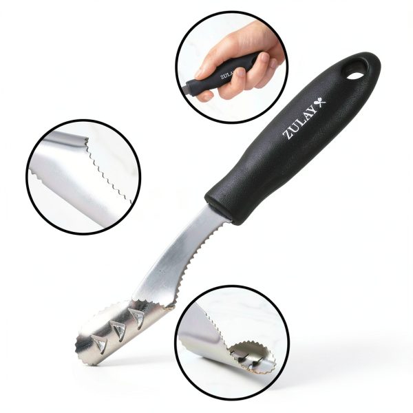 Jalapeno Corer Stainless Steel Tool Zulay Kitchen Pepper-2