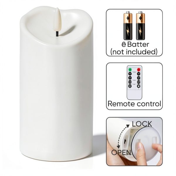 Global Selection Waterproof Outdoor Candles-8