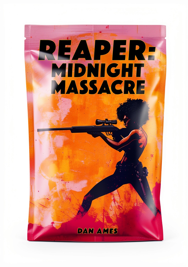 Installing The REAPER Thriller Book 3 Kindle by Amazon – Fast Financial Suspense on a wooden desk