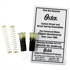 Oster A5 brush & Spring Assembly – Carbon & Silver Springs-0