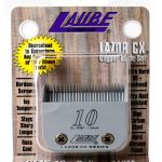 Laube LA50110#10 Cx Clipper Blade High Carbon Steel Chrome Coated-0